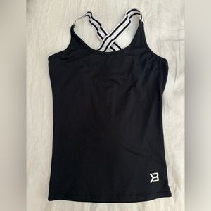 Better Bodies Tank Top - Black & White - Size Small